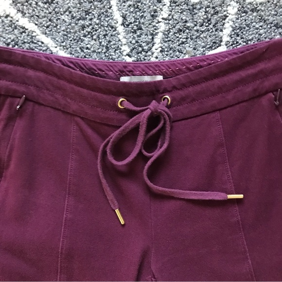 Anthropologie The Essential Slim Side Stripe Trousers EUC Size 0 - Picture 6 of 12